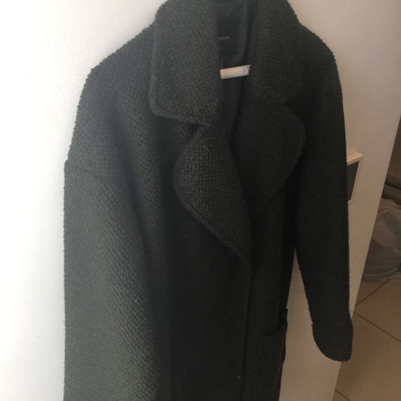 Olive Green Peacoat - Picture 3 of 3